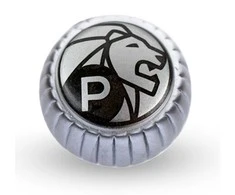 Peugeot Matinis chromuotas pipirų malūnėlio dangtelis, (P)
