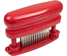 Meat chopper, 14.5x4.5x10.3 cm, red
