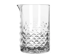 Mixing glass glass