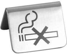 No smoking sign, 5.3x3.5 cm