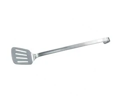 Offset spatula, 40 cm, slotted