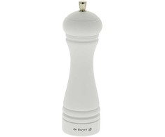 De Buyer Pepper grinder, 18 cm, baltas matt, Java