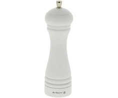 De Buyer Pepper grinder, 18 cm, baltas matt, Java