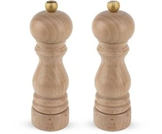 PEUGEOT PARIS druskos ir pipirų malūnėlių rinkinys, 18 cm, natūralus