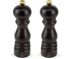 PEUGEOT PARIS druskos ir pipirų malūnėlių rinkinys, 18 cm, šokolado spalvos