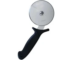 Pizza cutter, 10 cm, juodas