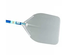 Pizza peel, 60 cm long, rectangular, aluminum