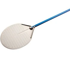 Pizza shovel, 180 cm, rectangle, perforated,Azzurra