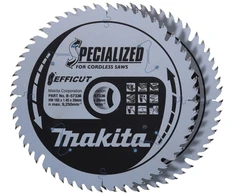 Pjovimo diskas medienai MAKITA Efficut 165x1,45x20mm T56 23°, 2 vnt.