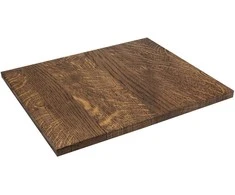 Plate GN 1/2, oak, stained, ruda, Mesos