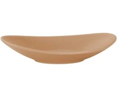 Platter, 21x12 cm, beige
