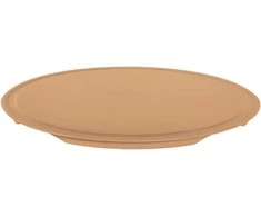 Platter, 33 cm, beige