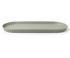 Bolesławiec Platter, 51x20.5 cm, žalias, Paestum Collection