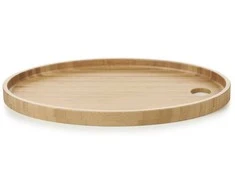 Revol Bamboo Lėkštė RV-654185-4 bambuko padėklas, bazaltas
