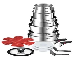 Puodų ir keptuvių rinkinys Tefal Ingenio Emotion, 20 dalių (L897SJ04)