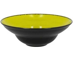 RAK PORCELAIN Gili lėkštė, apvali 26 cm, žalia FIRE