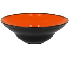 RAK PORCELAIN Gili lėkštė, apvali 26 cm, oranžinė FIRE