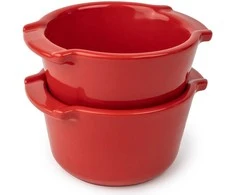 Amscan PEUGEOT APPOLIA Ramekinas 200 ml (2 vnt.) raudonas