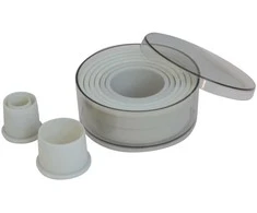 De Buyer Round cutter set, smooth