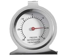 Šaldytuvas thermometer, 6 cm, -30°C to 30°C