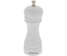 De Buyer Salt grinder, 14 cm, baltas matt, Java