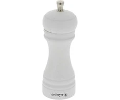 De Buyer Salt grinder, 14 cm, baltas matt, Java