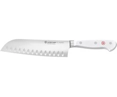 Wusthof Santoku peilis, 17 cm, Classic Baltas