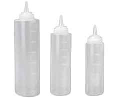 Sauce dispenser, 250 ml, translucent