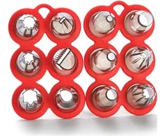 Set of confectionery tips II, 12 pcs