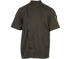 Short-sleeve jacket, mocha, XS, Nero