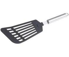Spatula, 32 cm, perforated, coated