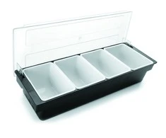 Paderno Spice container, 50x16x9 cm with 4 containers 750 ml in set