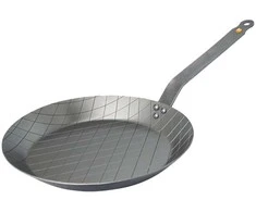 DE BUYER 24 cm MINERAL B ELEMENT keptuvė steikams