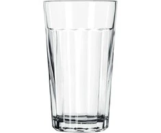 Tall glass, 350 ml, Paneled
