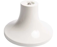 Tray base, 9.5 cm, baltas