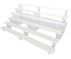 Tribune display unit, 70x37x36 cm, transparent