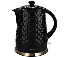 Keramikinis virdulys Zyle ZY18KWG, talpa 1,5 l, juodas