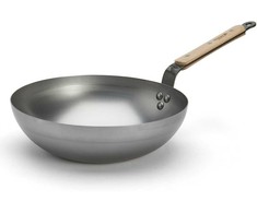 De Buyer Wok, 28 cm, Mineral B Bois