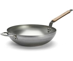 De Buyer Wok, 32 cm, Mineral B Bois