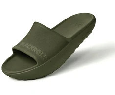 Blackroll® šlepetės Recovery Slopes, L dydis, alyvuogių spalvos (42,5-44 EU)