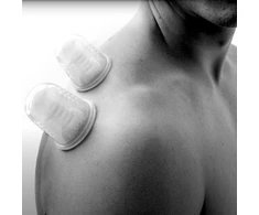 FASCIQ® silikoninių taurelių rinkinys 1 maža x 1 didelė