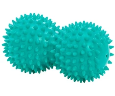 Gymnic Dygliuotas masažo kamuoliukas Reflex Roll, dvigubas, Ø 8 cm, žalias