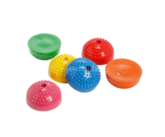 Gymnic Dygliuotos balansinės platformos, 6 vnt, MULTI ACTIVE STONES