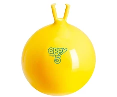 Gymnic Kamuolys su rankenėlėmis OPPY 50, geltonas