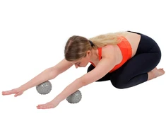 Gymnic Masažo kamuoliukai SENSO PRO, Ø 11 cm, 2 vnt, pilki