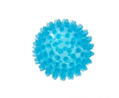 Gymnic REFLEXBALL 6 cm masažo kamuoliukas su dygliukais, mėlynas
