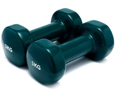 Hantelis dengtas vinilu 3.0 kg, 1vnt.