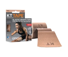 KT Tape GENTLE kineziologinis teipas jautriai odai, sukarpytas, kūno spalvos, medvilninis