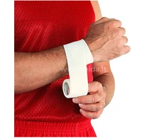 MUELLER® Eurotape Platinum sportinis teipas, baltas, 3 8 cm X 11,43 m