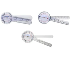 Plastikinis goniometras 30 cm